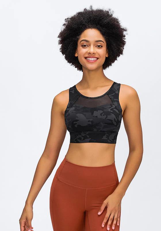 High Support Back Closure Sports Bra