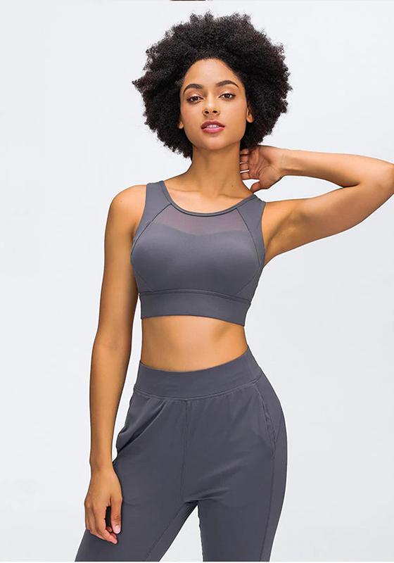 High Support Back Closure Sports Bra