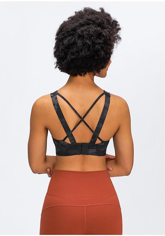 High Support Back Closure Sports Bra