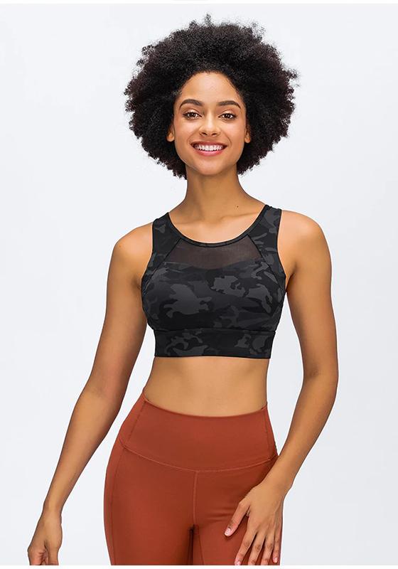 High Support Back Closure Sports Bra