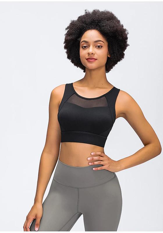 High Support Back Closure Sports Bra