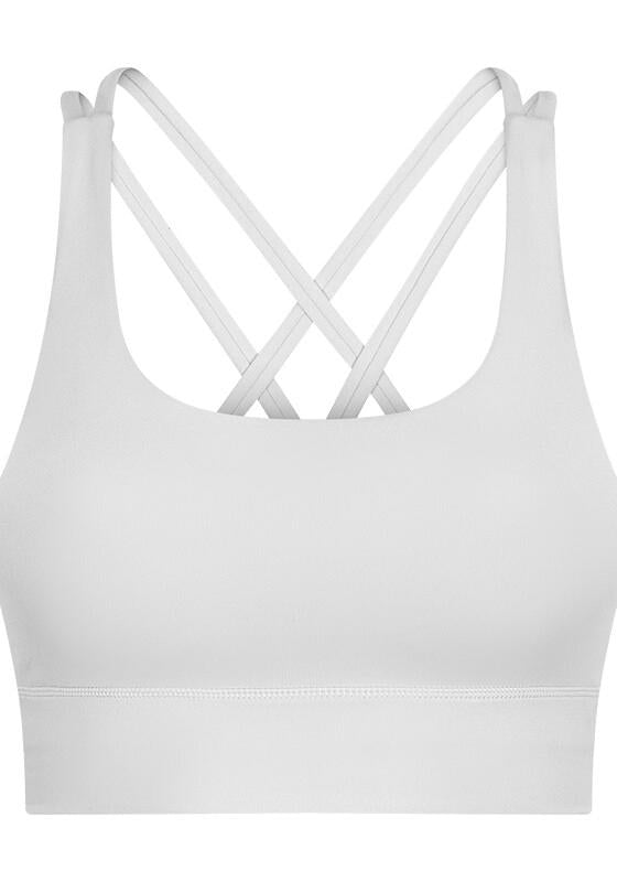 Medium Support Criss-Cross Yoga Bra