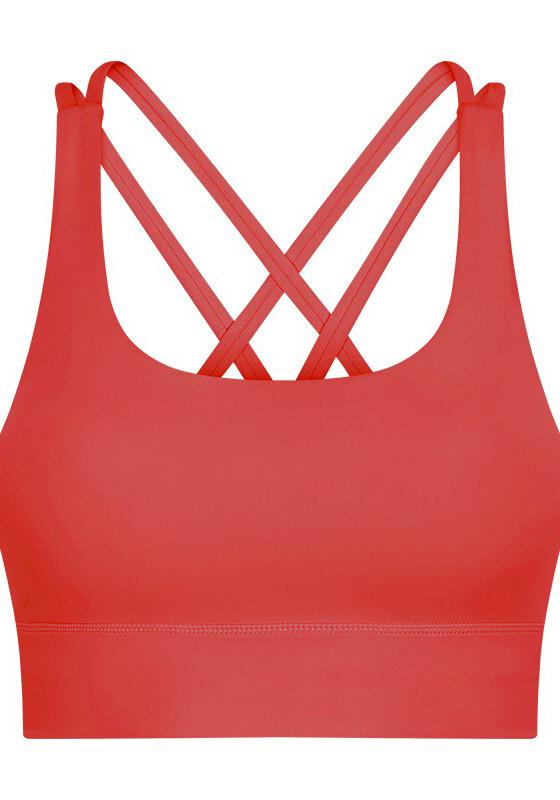 Medium Support Criss-Cross Yoga Bra