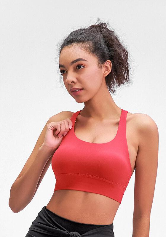 Medium Support Criss-Cross Yoga Bra