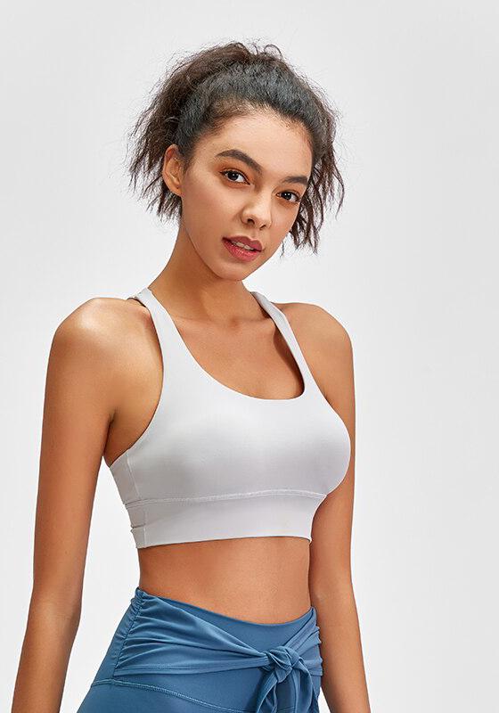 Medium Support Criss-Cross Yoga Bra