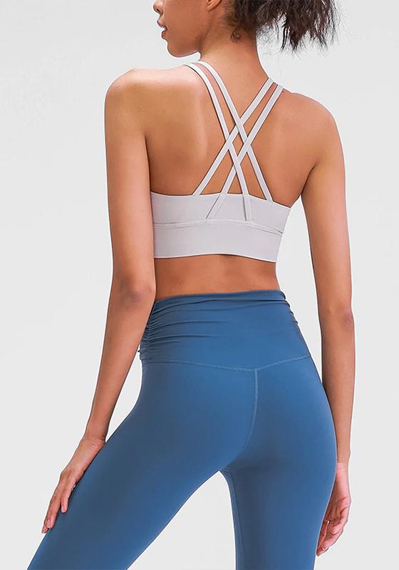 Medium Support Criss-Cross Yoga Bra