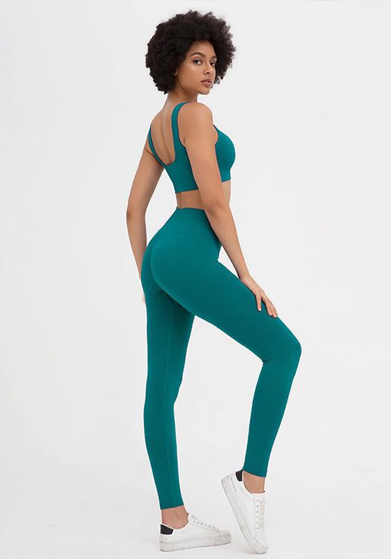 Ribbed Seamless Yoga Set