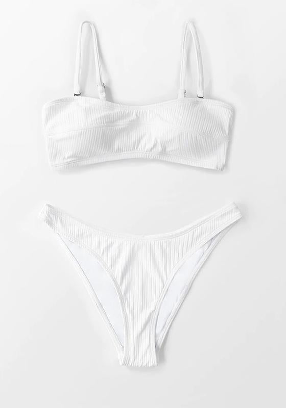 Bandeau Low Waist Bikini Set