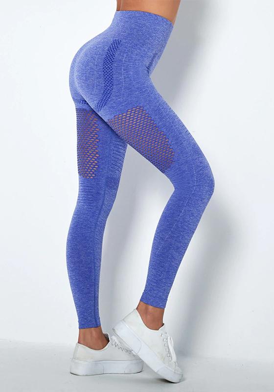 Aqua High Waisted Yoga Pants