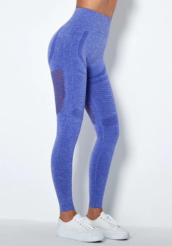 Aqua High Waisted Yoga Pants