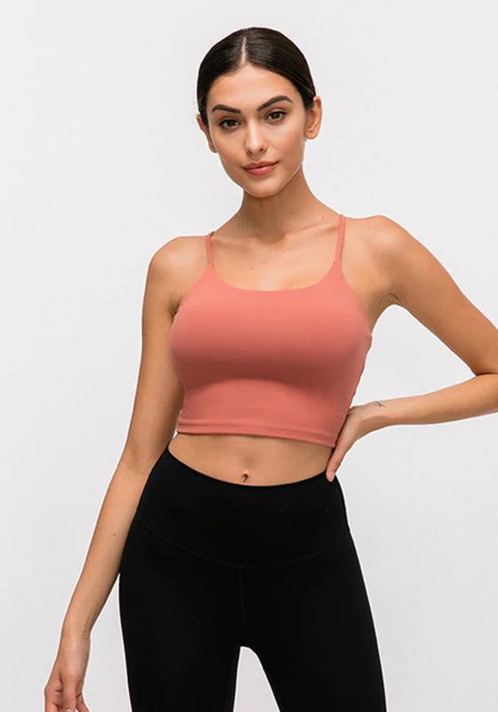 Solid Cami Sports Bra