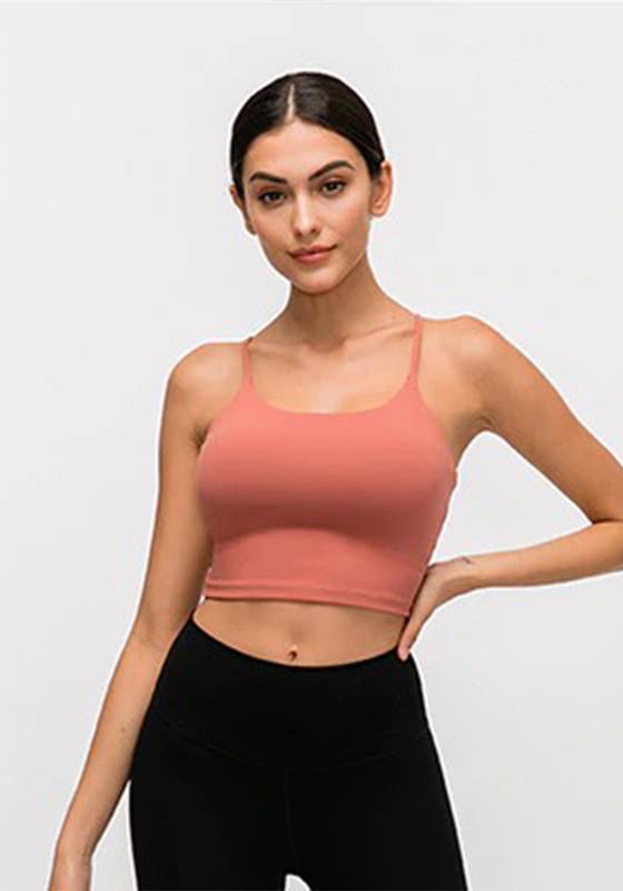 Solid Cami Sports Bra