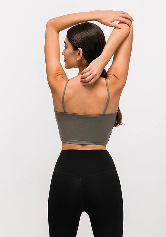 Solid Cami Sports Bra