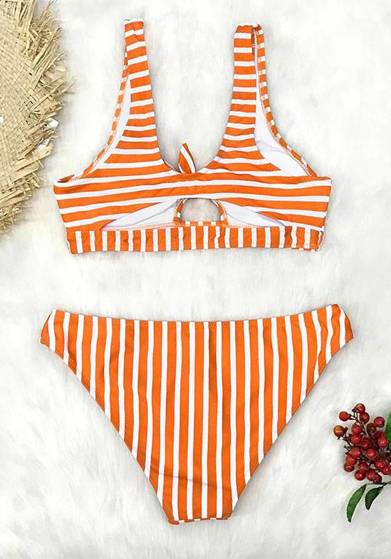 Ruffle High-waist Bikini Set