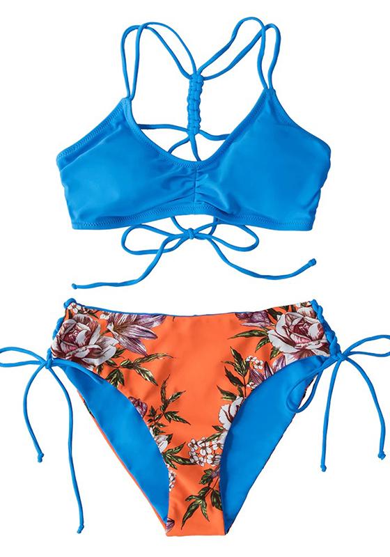 Reversible Bottom Bikini Set