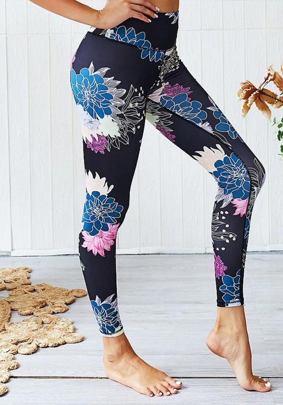 Floral Yoga Set