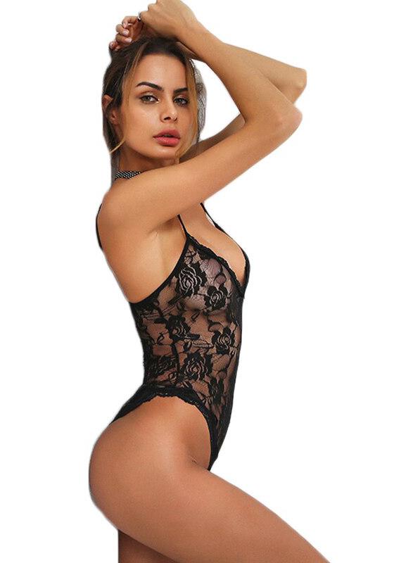 Flower Lace Cami Vintage Bodysuit