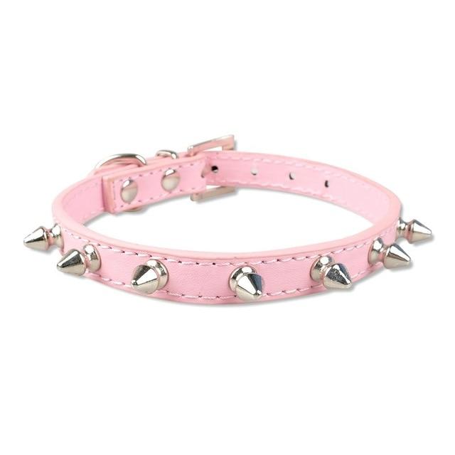 1 Row Cute Rivets Studded Dog Collar