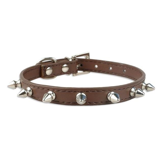 1 Row Cute Rivets Studded Dog Collar