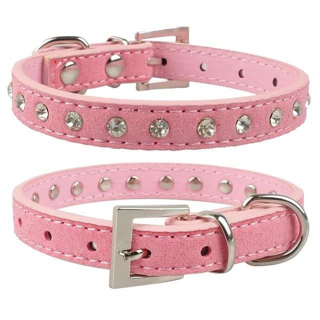 Rhinestone Dog Collar