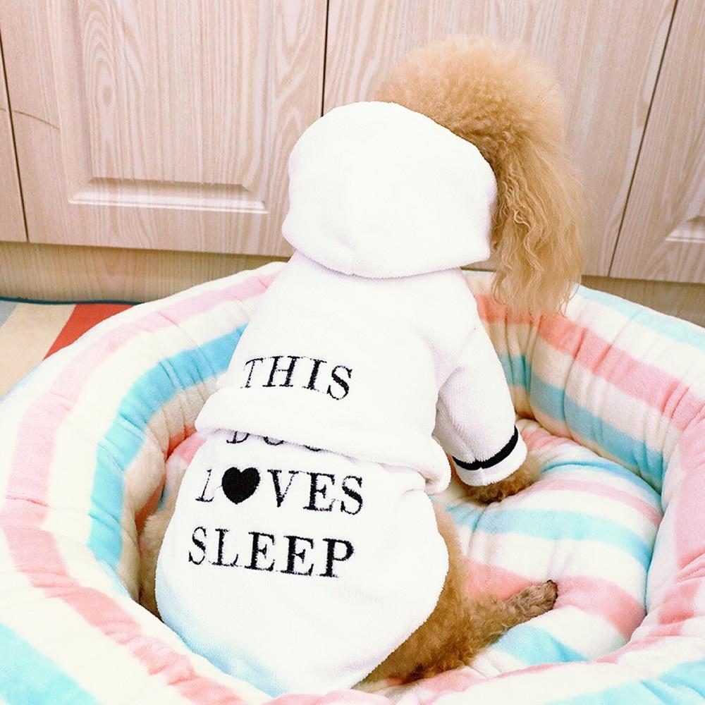 Love Sleep Cute Dog Pajamas