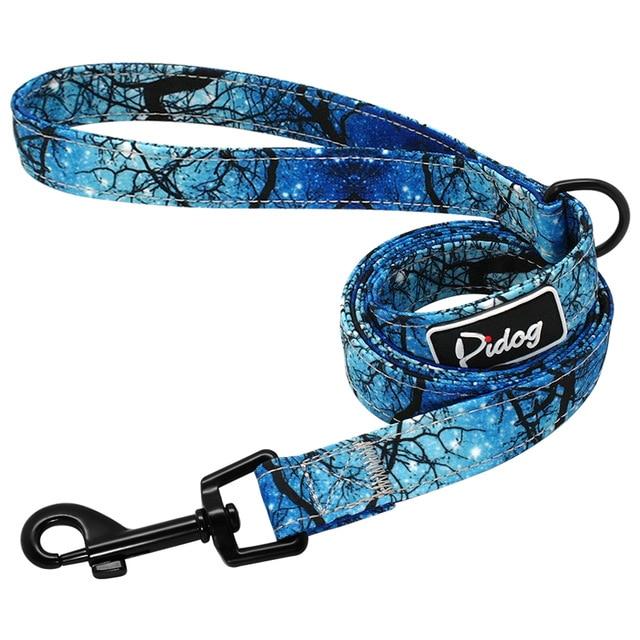 Leaf Printed Dog Harness