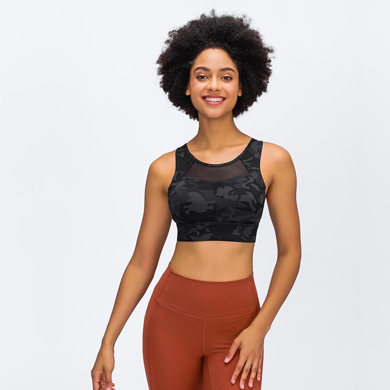 High Support Back Closure Sports Bra