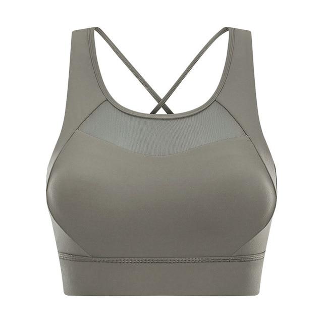 High Support Back Closure Sports Bra