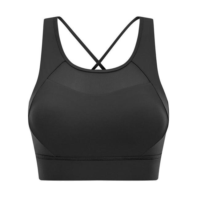 High Support Back Closure Sports Bra