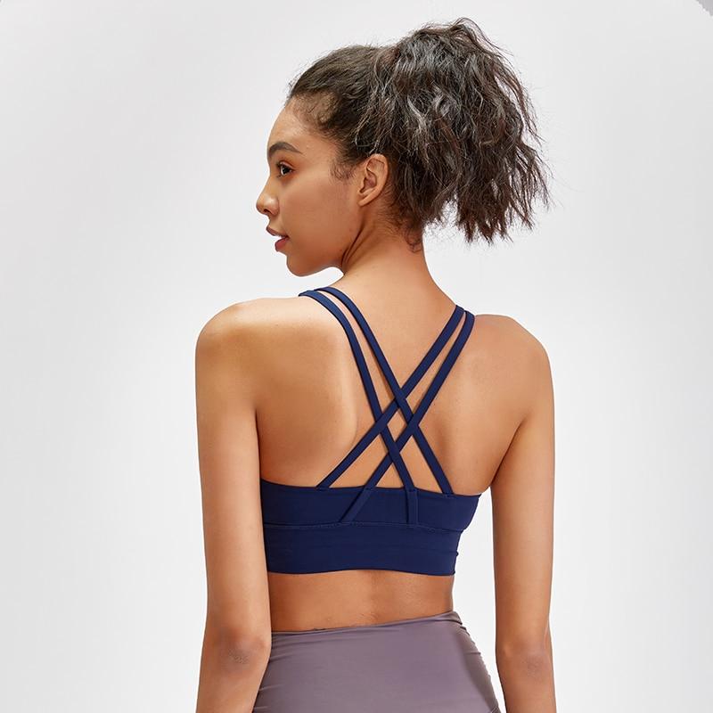 Medium Support Criss-Cross Yoga Bra