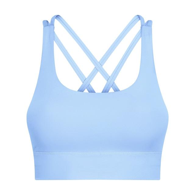 Medium Support Criss-Cross Yoga Bra