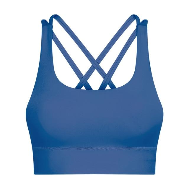 Medium Support Criss-Cross Yoga Bra