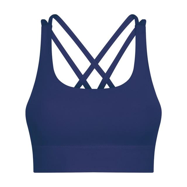 Medium Support Criss-Cross Yoga Bra