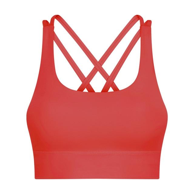 Medium Support Criss-Cross Yoga Bra