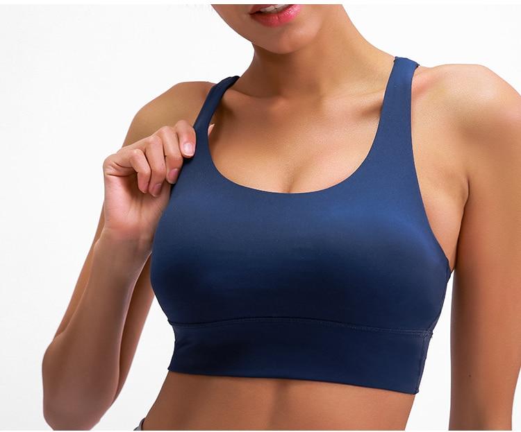 Medium Support Criss-Cross Yoga Bra