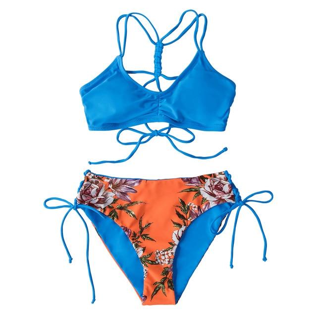Reversible Bottom Bikini Set