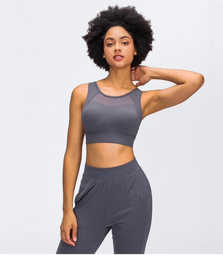 High Support Back Closure Sports Bra