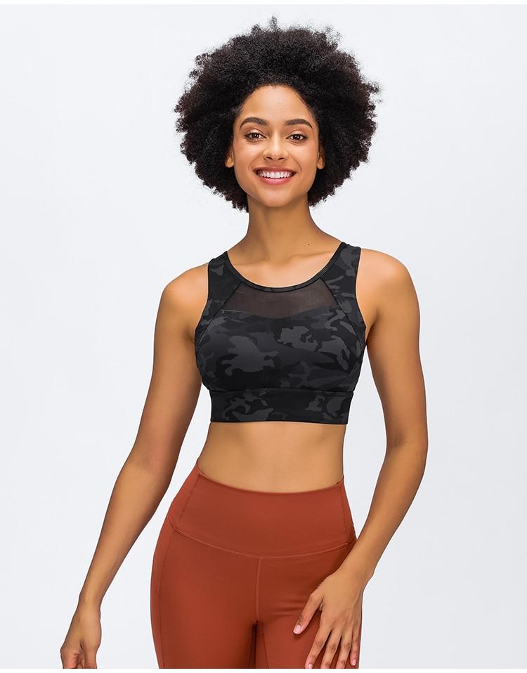 High Support Back Closure Sports Bra