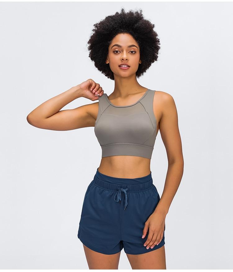 High Support Back Closure Sports Bra