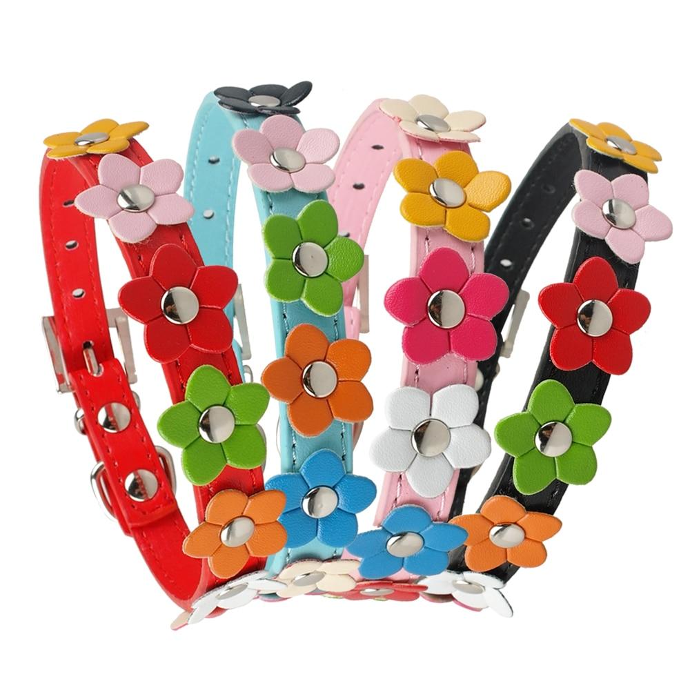 Flowers Studded Leather