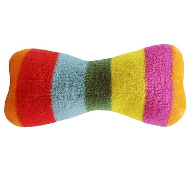 Hamburger Plush Dog Toy