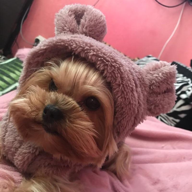 Fleece Dog Coat Jacket