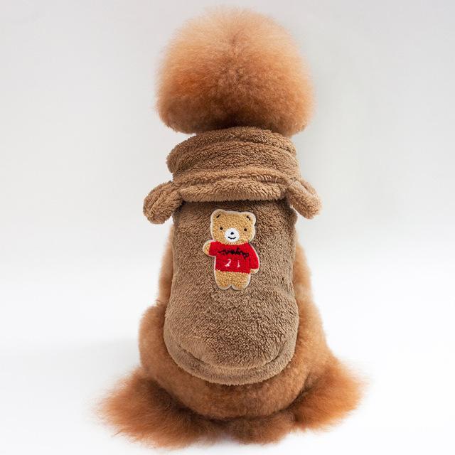 Fleece Dog Coat Jacket